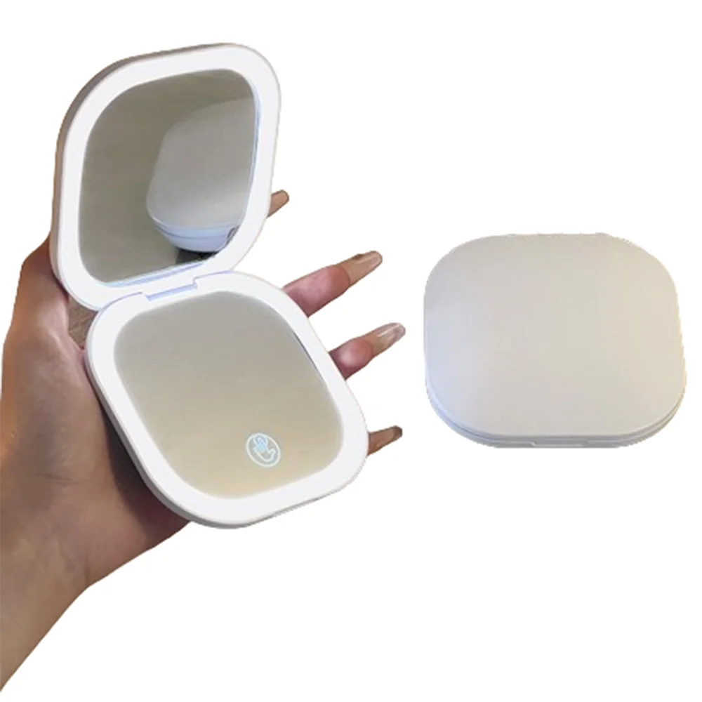 Double Sided LED Makeup Mirror 1X/3X Touch Switch Pocket Mirror with Light Portable Dimmable Foldable Makeup Mirror Dormitory 
Double Sided LED Makeup Mirror 1X/3X Touch Switch Pocket Mirror with Light Portable Dimmable Foldable Makeup Mirror Dormitory