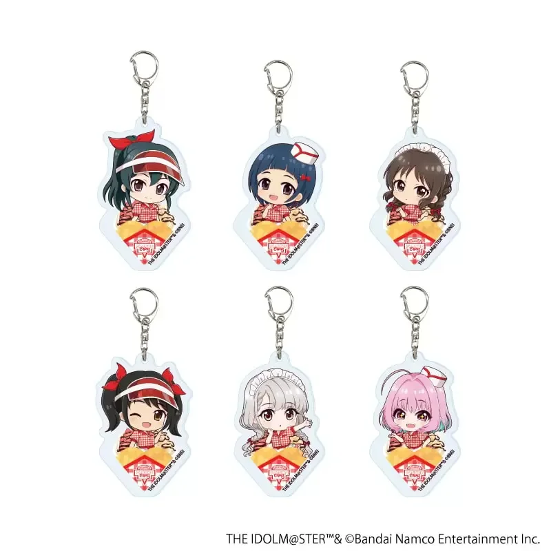 6cm Cute Anime Cinderella Girls Mahou Shoujo Ni Akogarete ひみつのアイプリHiiragi Utena Acrylic Keychain Figure Display Charm Ornaments
6cm Cute Anime Cinderella Girls Mahou Shoujo Ni Akogarete ひみつのアイプリHiiragi Utena Acrylic Keychain Figure Display Charm Ornaments