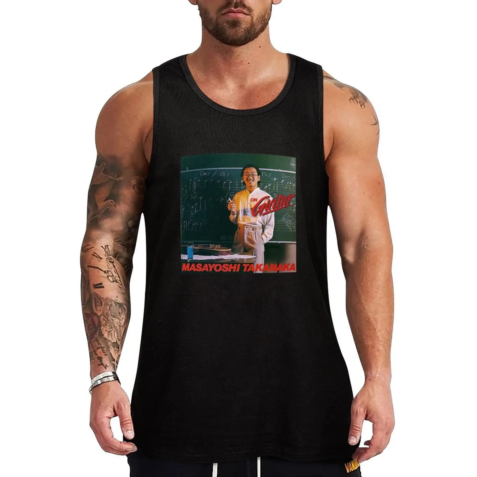 Masayoshi Takanaka - On Guitar (1978) Tank Top clothing men vest for men Gym man
Masayoshi Takanaka - On Guitar (1978) Tank Top clothing men vest for men Gym man