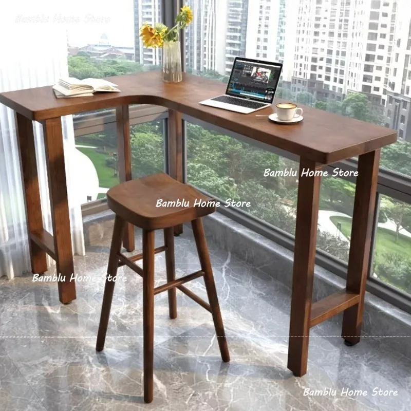 Household Balcony Bar Table Solid Wood Retro Modern Minimalism Bar Table Sturdy Durable Family Furniture Esstisch YS40CC
Household Balcony Bar Table Solid Wood Retro Modern Minimalism Bar Table Sturdy Durable Family Furniture Esstisch YS40CC