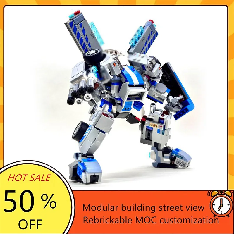 Набор для сборки модульного меха из 575 деталей по мотивам популярного фильма «Звездные войны», конструктор MOC, технологичный подарок, праздничный набор для детей
Набор для сборки модульного меха из 575 деталей по мотивам популярного фильма «Звездные войны», конструктор MOC, технологичный подарок, праздничный набор для детей