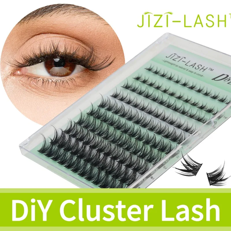 JIZI-LASH DIY Glue-Free False Eyelashes Wholesale Self Adhesive Cluster Lashes Natural D-Curl Manga Eyelashes Makeup Tools
JIZI-LASH DIY Glue-Free False Eyelashes Wholesale Self Adhesive Cluster Lashes Natural D-Curl Manga Eyelashes Makeup Tools