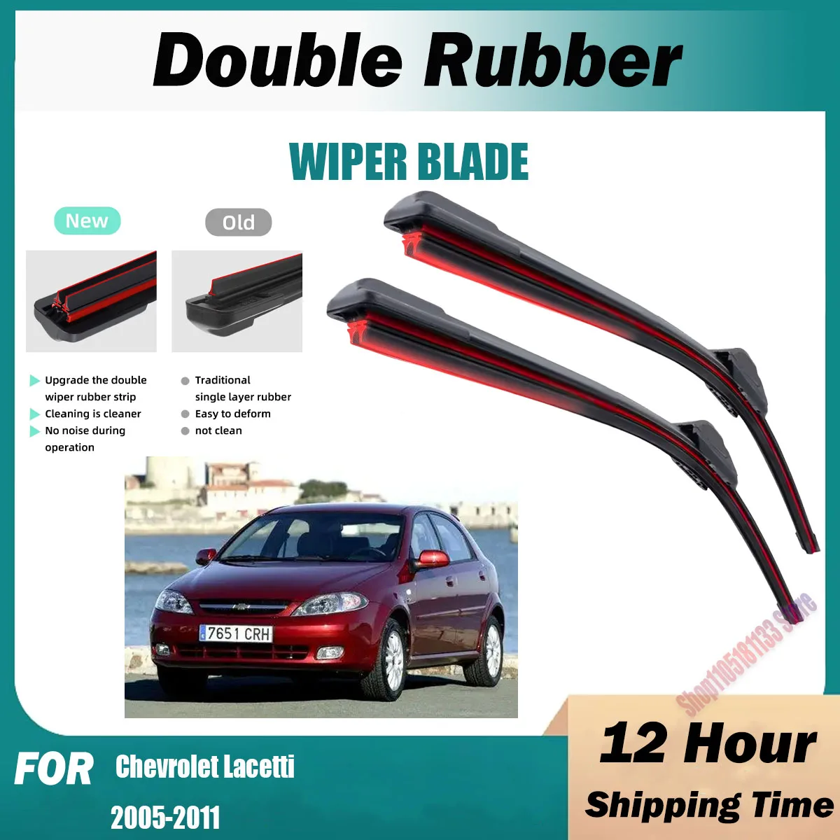Front Windscreen Windshield Rubber Car Accessories 2009 2010 2011 Double Rubber Car Wiper Blades For Chevrolet Lacetti 2005-2011
Front Windscreen Windshield Rubber Car Accessories 2009 2010 2011 Double Rubber Car Wiper Blades For Chevrolet Lacetti 2005-2011