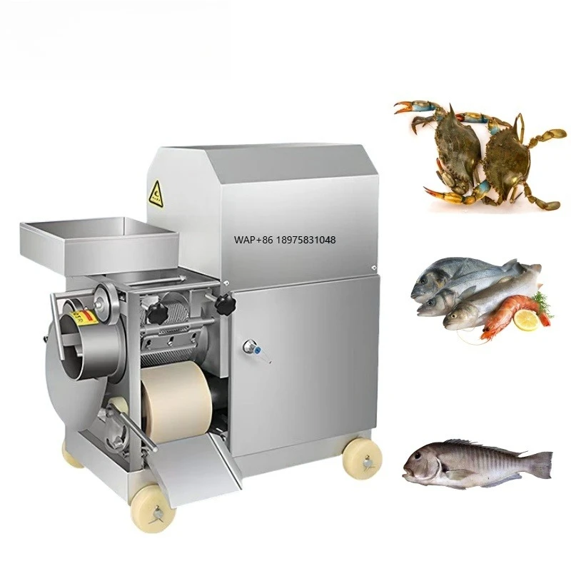 Commercial Fish Processing Machine Fish Meat Bone Separator Machine Crab Meat Separating Mincer Machine
Commercial Fish Processing Machine Fish Meat Bone Separator Machine Crab Meat Separating Mincer Machine