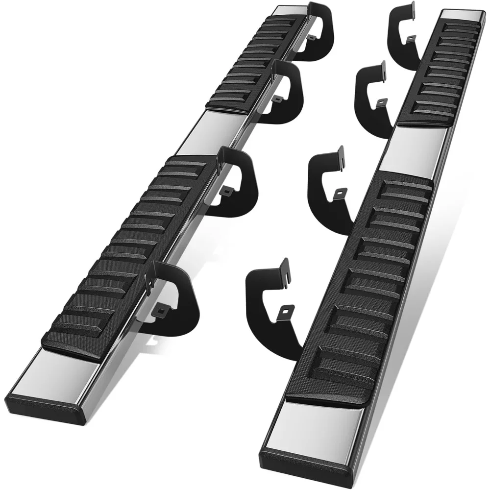 Auto Dynasty 6.75" Running Boards for Truck 2007-2019 Silverado/GMC Sierra 1500 2500HD 3500HD Crew Cab
Auto Dynasty 6.75" Running Boards for Truck 2007-2019 Silverado/GMC Sierra 1500 2500HD 3500HD Crew Cab