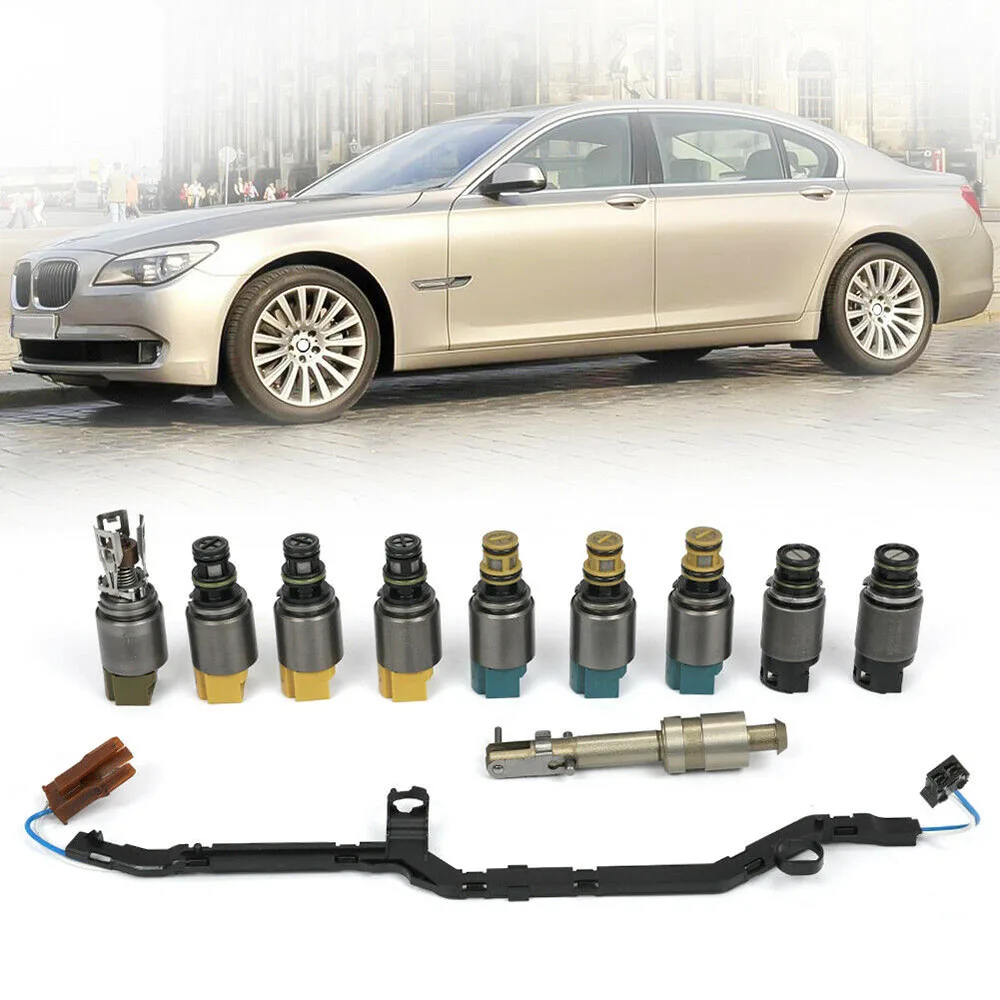 11Pcs Refurbished Transmission Solenoid Kit & Harness 1068298043 For BMW 750i 760i 745i 745Li Jaguar XF Auto Replacement Parts
11Pcs Refurbished Transmission Solenoid Kit & Harness 1068298043 For BMW 750i 760i 745i 745Li Jaguar XF Auto Replacement Parts