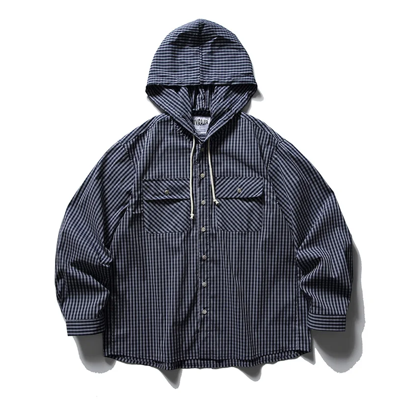 Autumn Lightweight Shirt Coat Men Streetwear Loose Casual Long Sleeve Oversize Plaid Hooded Cargo Jacket Cityboy Hoodie Cardigan
Autumn Lightweight Shirt Coat Men Streetwear Loose Casual Long Sleeve Oversize Plaid Hooded Cargo Jacket Cityboy Hoodie Cardigan