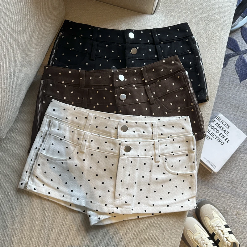 Women's Summer Hot Girl Polka Dot Fake Two Pieces Shorts Skirt Lady Streetwear Slim Mini Skirt
Women's Summer Hot Girl Polka Dot Fake Two Pieces Shorts Skirt Lady Streetwear Slim Mini Skirt