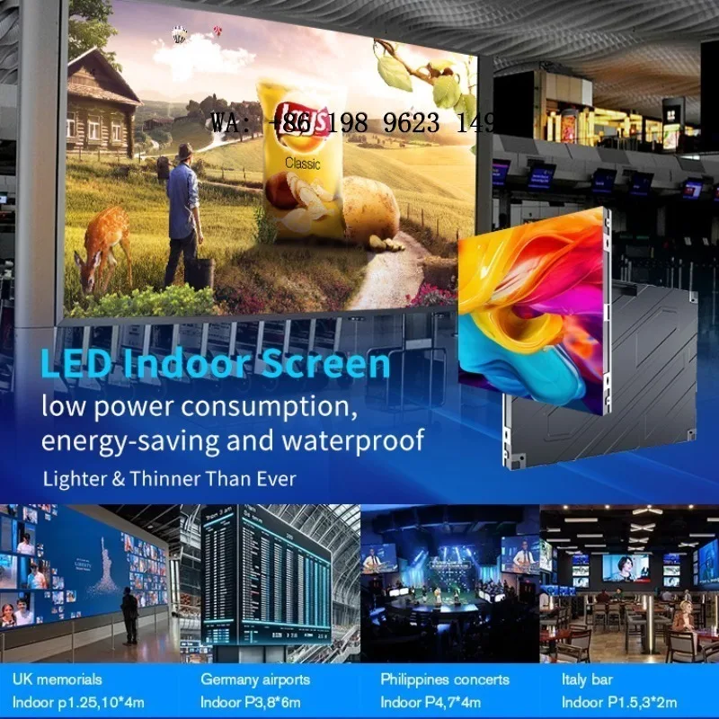 Dual Use Indoor Outdoor LED Billboard Panel Waterproof SDK Function for Truck Trailer Commercial Mobile Advertising Display
Dual Use Indoor Outdoor LED Billboard Panel Waterproof SDK Function for Truck Trailer Commercial Mobile Advertising Display