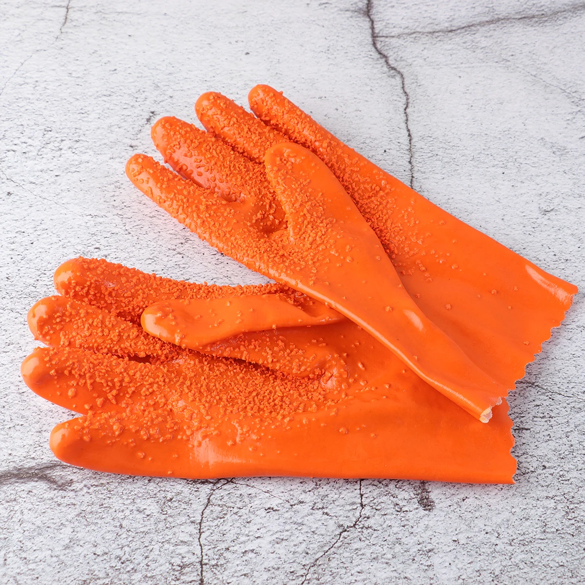 2 Pair Fishing Gloves Anti-slip Waterproof Non-slip Skidproof Rubber Oil Resistant Orange Catching
2 Pair Fishing Gloves Anti-slip Waterproof Non-slip Skidproof Rubber Oil Resistant Orange Catching
