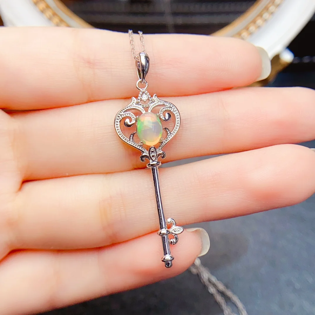 FS настоящее серебро S925 пробы 5*6 мм натуральный опал ключ кулон ожерелье изысканные модные очаровательные украшения для женщин MeiBaPJ
FS настоящее серебро S925 пробы 5*6 мм натуральный опал ключ кулон ожерелье изысканные модные очаровательные украшения для женщин MeiBaPJ