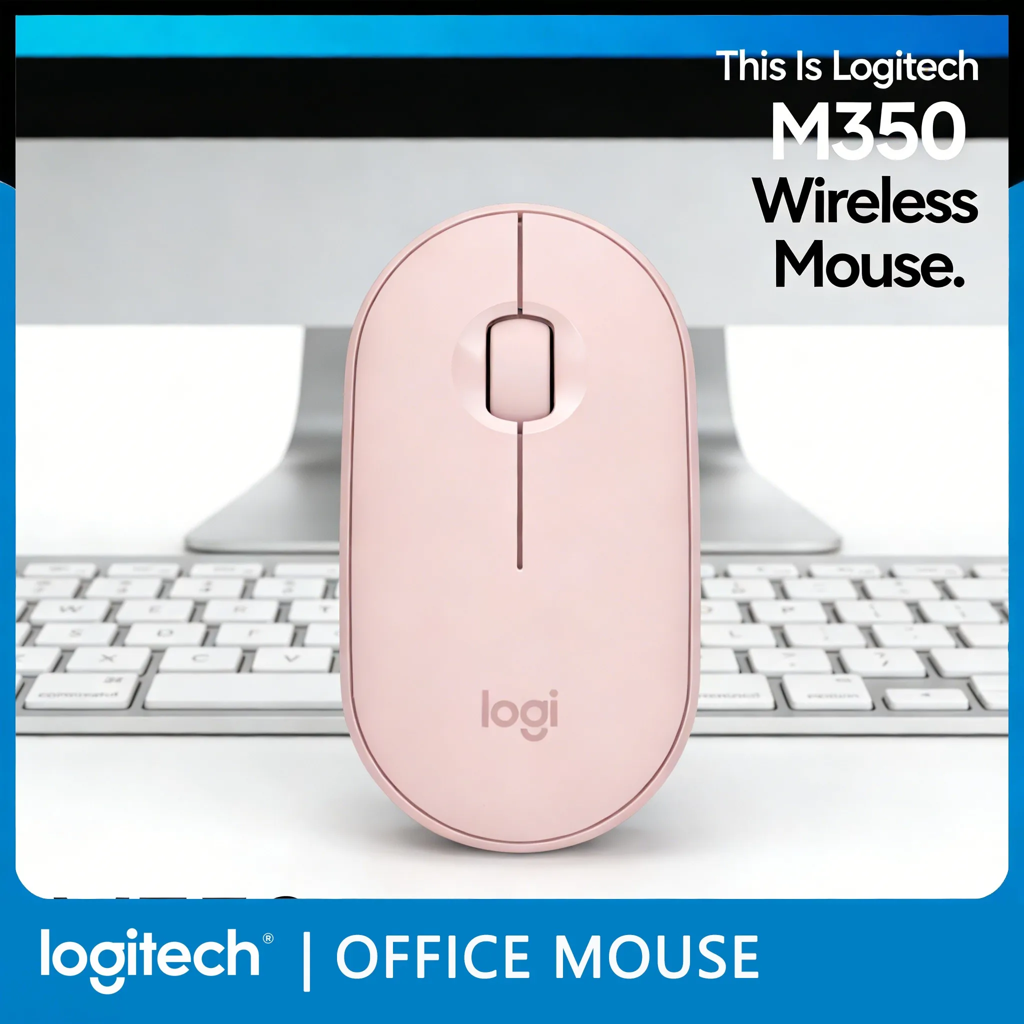 Logitech M350: Тихий, легкий и надежный
Logitech M350: Тихий, легкий и надежный