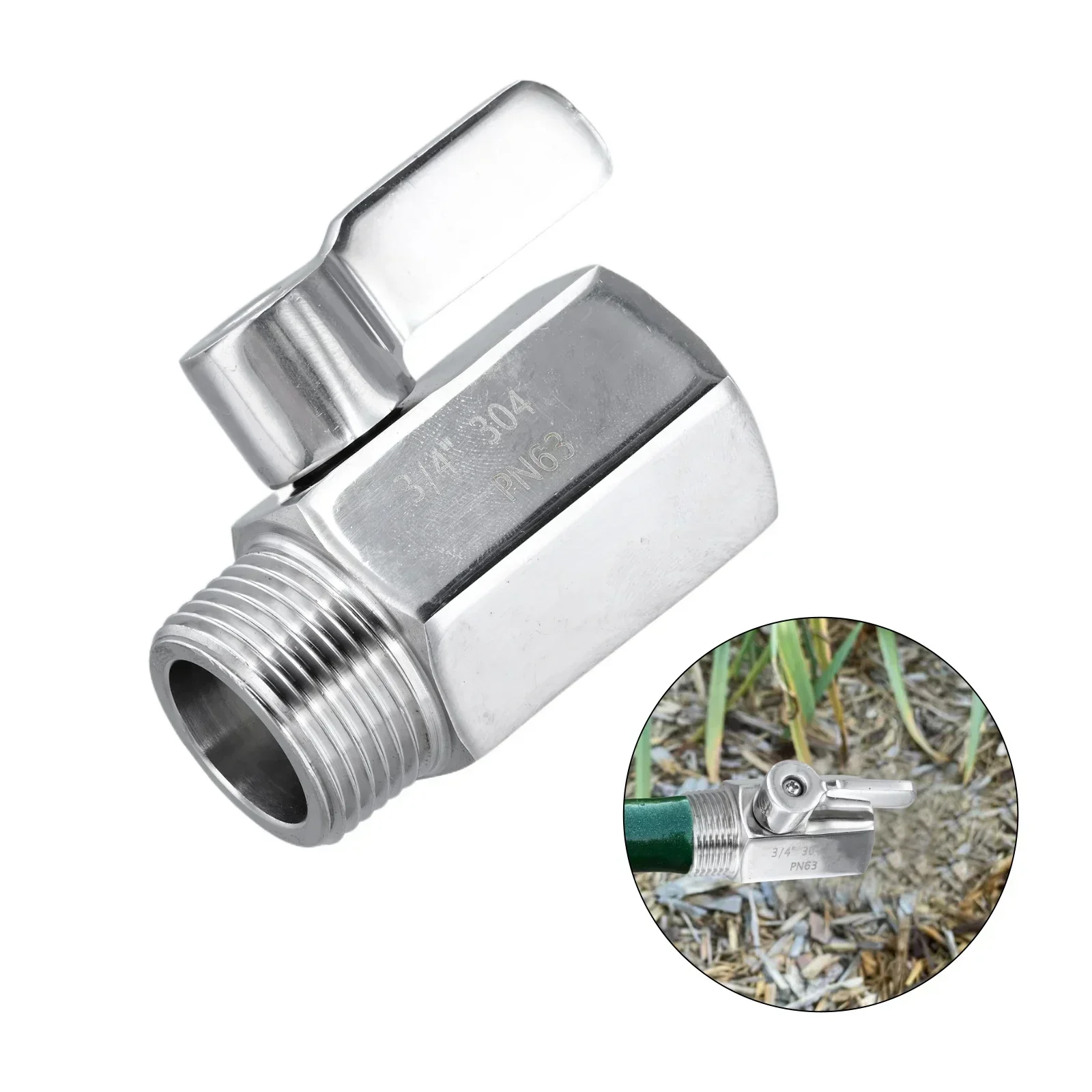 Шаровой кран-соединитель, совместимый с различным оборудованием для полива, 3/4 дюйма, с резьбовым соединением, поворотный на четверть оборота
Шаровой кран-соединитель, совместимый с различным оборудованием для полива, 3/4 дюйма, с резьбовым соединением, поворотный на четверть оборота