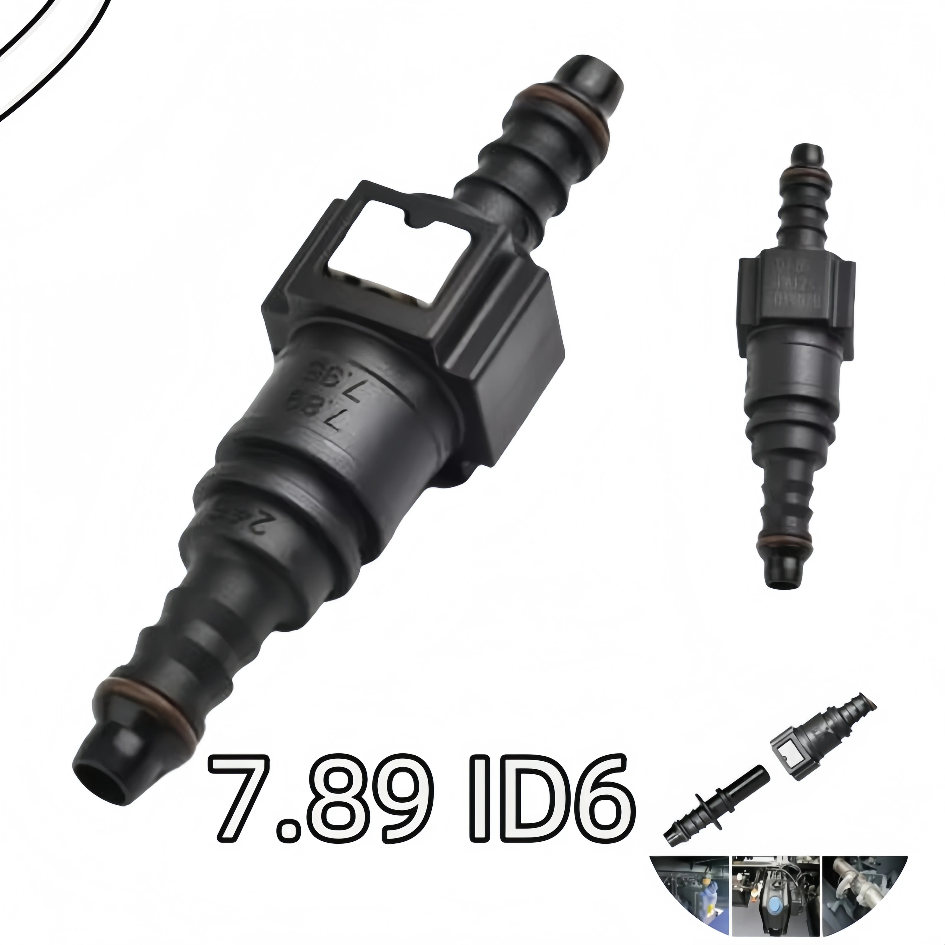 Fuel Line Quick Connect Fittings ID6 7.89mm for Car Engine Fuel System Oil Pipe Adapter Universal Auto Accessories Modifications
Fuel Line Quick Connect Fittings ID6 7.89mm for Car Engine Fuel System Oil Pipe Adapter Universal Auto Accessories Modifications