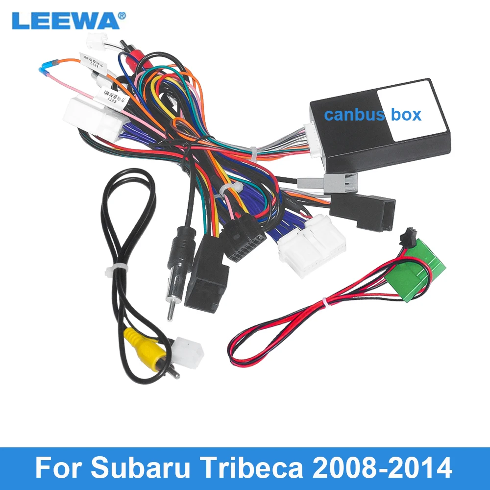 LEEWA Car 16pin Power Cord Wiring Harness Adapter For Subaru Tribeca (08-14) With OEM Navigator Installation Head Unit
LEEWA Car 16pin Power Cord Wiring Harness Adapter For Subaru Tribeca (08-14) With OEM Navigator Installation Head Unit