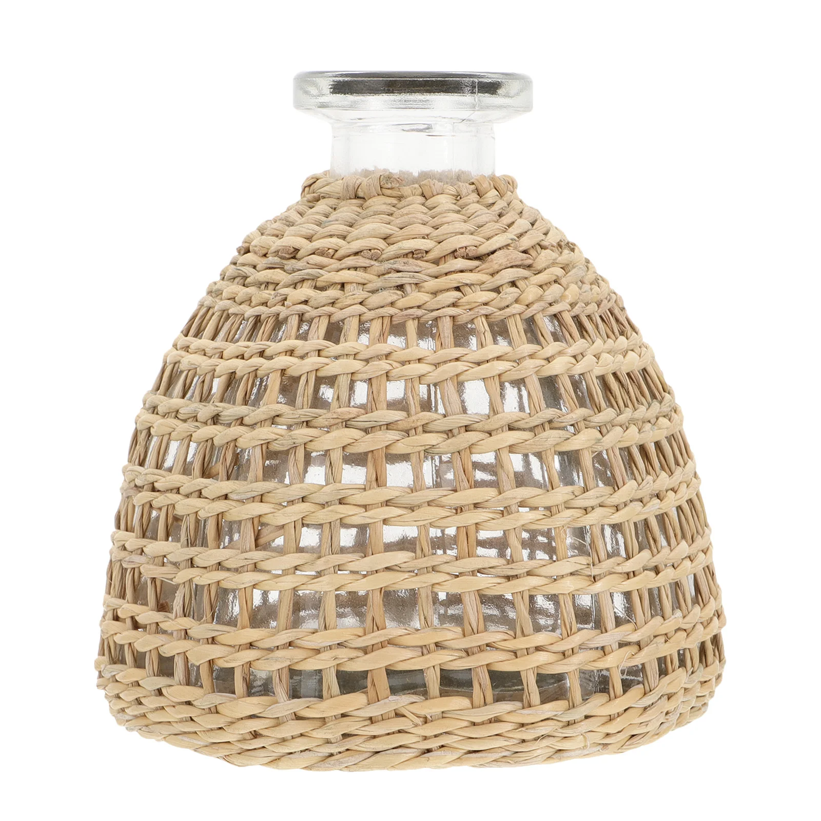 Woven Glass Bottle Flower Arrangement Holder Aromatherapy Dried Vase Home Adorn Decorative Vases
Woven Glass Bottle Flower Arrangement Holder Aromatherapy Dried Vase Home Adorn Decorative Vases