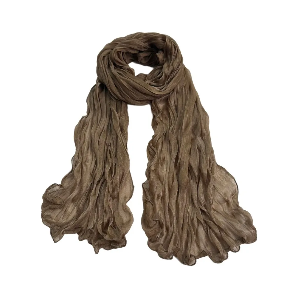 Simple Solid Color Shiny Bubble Crepe Hijab Thin Sunscreen Musulman Hijab Scarf Long Pleated Africa Headband Female
Simple Solid Color Shiny Bubble Crepe Hijab Thin Sunscreen Musulman Hijab Scarf Long Pleated Africa Headband Female