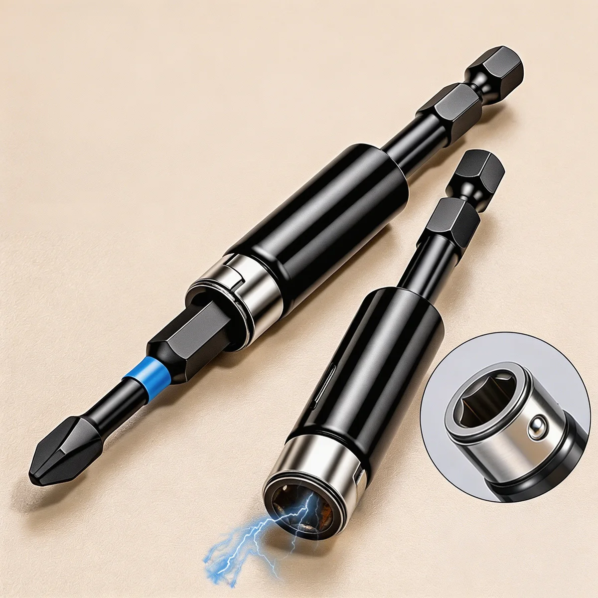 Magnetic Hex Bit Connector Extended Adapter For Drill Chuck Quick Release Screwdriver Bits Universal Anti Slip Power Tool
Magnetic Hex Bit Connector Extended Adapter For Drill Chuck Quick Release Screwdriver Bits Universal Anti Slip Power Tool
