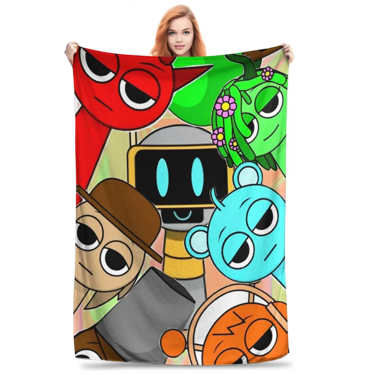 Funny Sprunki Game Bruh Blanket Warm Cozy Fluffy Cartoon Throw Blankets for Couch 50x60 Inch Multi-size Rug Piece
Funny Sprunki Game Bruh Blanket Warm Cozy Fluffy Cartoon Throw Blankets for Couch 50x60 Inch Multi-size Rug Piece