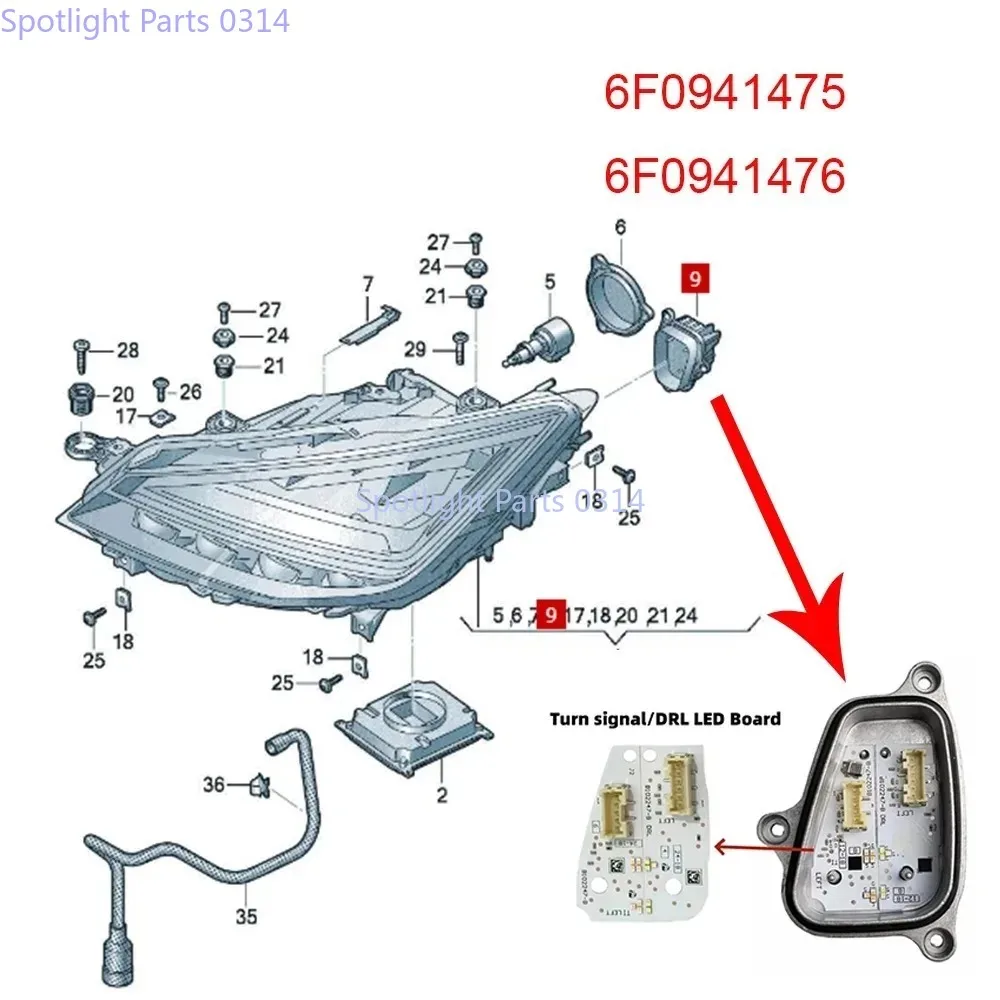 NEW White DRL Angel Eyes LED 6F0941475 6F0941476 For 2017-2021 SEAT Arona Ibiza LED Headlights Daytime Running Lights
NEW White DRL Angel Eyes LED 6F0941475 6F0941476 For 2017-2021 SEAT Arona Ibiza LED Headlights Daytime Running Lights