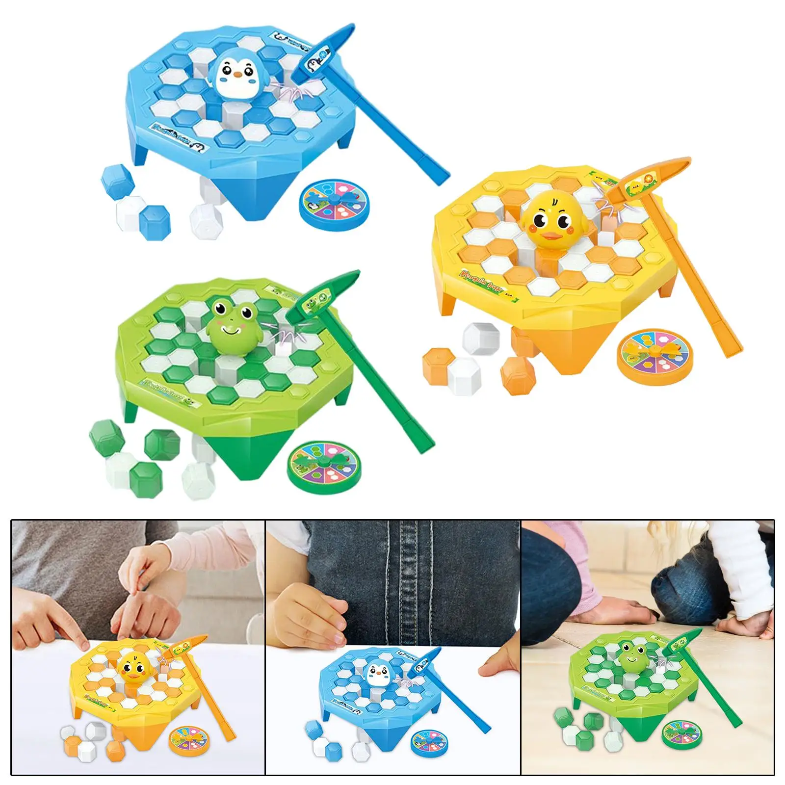 Ice Breaker Board Game Early Learning Fine Motor Skills Table Knock Block Puzzle Ice Breaking Kids Toy for Family Game Preschool
Ice Breaker Board Game Early Learning Fine Motor Skills Table Knock Block Puzzle Ice Breaking Kids Toy for Family Game Preschool