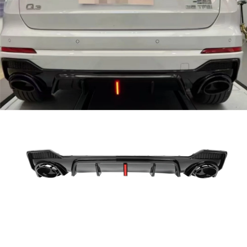 ABS Gloss Black RSQ3-Style Rear Bumper Diffuser Tail Throat 2020-2023 For Audi Q3 Sline 2019-2023 Exterior Accessories
ABS Gloss Black RSQ3-Style Rear Bumper Diffuser Tail Throat 2020-2023 For Audi Q3 Sline 2019-2023 Exterior Accessories