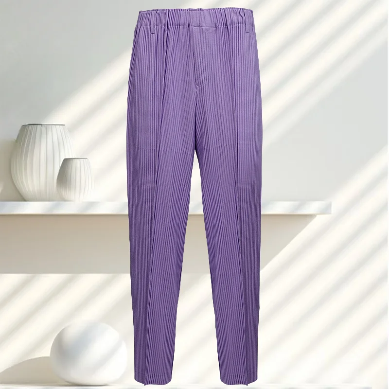 Miyake Pleated Men's Casual Pants Japanese Original 2025 New Spring Fashion Simple Versatile Pleated Sports Pants Men Tide
Miyake Pleated Men's Casual Pants Japanese Original 2025 New Spring Fashion Simple Versatile Pleated Sports Pants Men Tide