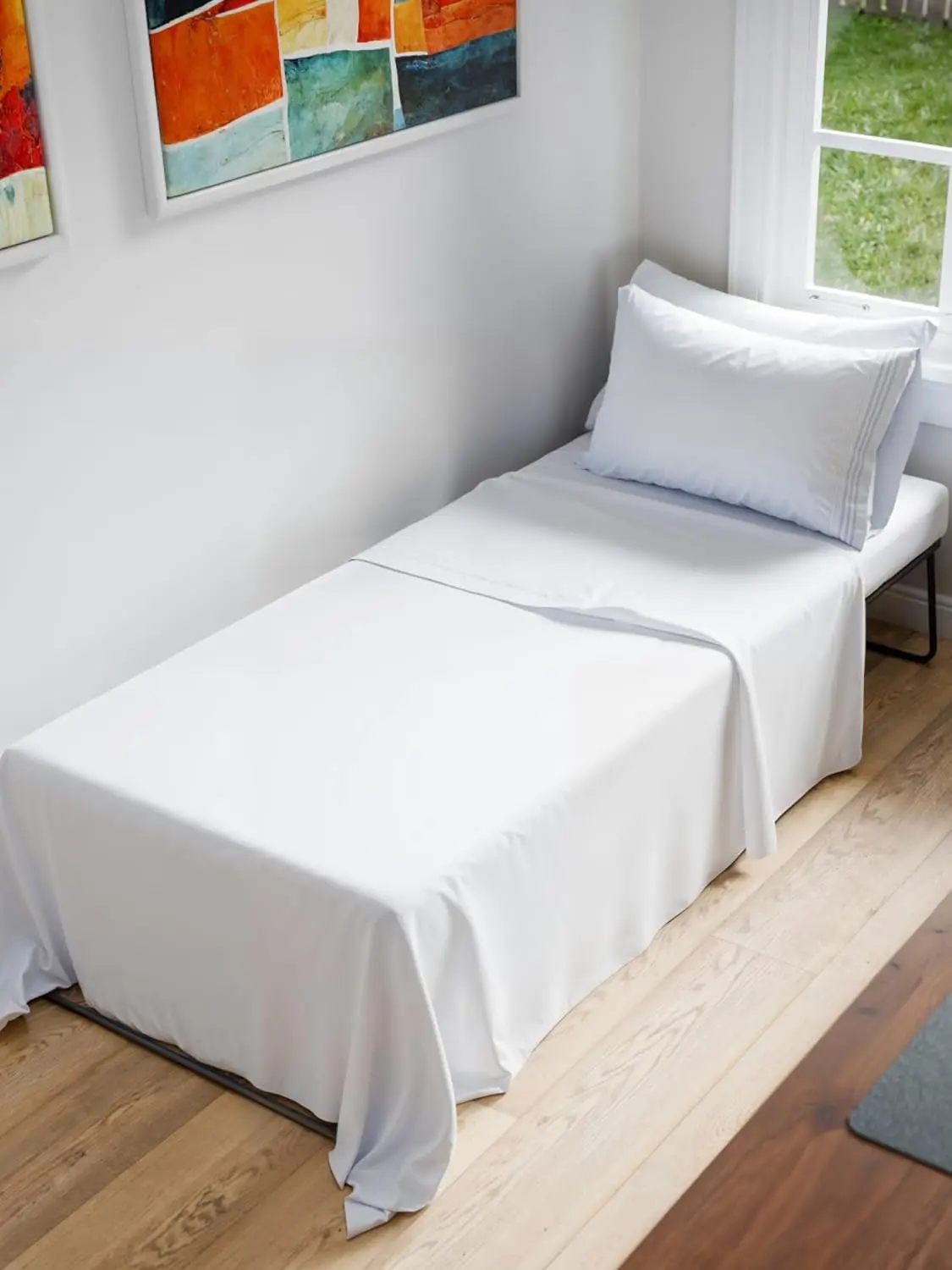 Набор простыней для детской кроватки 33 x 75 дюймов — простыни Easy-Fit Size Mattr — I For Narrow Twin, Camper Bunk, Rvs, Twin Bunks, Day Care And
Набор простыней для детской кроватки 33 x 75 дюймов — простыни Easy-Fit Size Mattr — I For Narrow Twin, Camper Bunk, Rvs, Twin Bunks, Day Care And