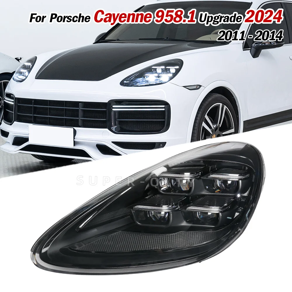 For Porsche 2011-2014 Cayenne Halogen Xenon Upgrade to 2024 PDLS Style LED Matrix Headlights (Old to New)
For Porsche 2011-2014 Cayenne Halogen Xenon Upgrade to 2024 PDLS Style LED Matrix Headlights (Old to New)
