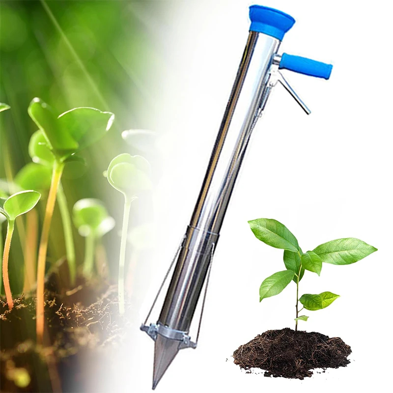 Stainless Steel Seedling Transplanter,Rapid Vegetable Young Plant Transplanter for Agriculture,Manual Planting Garden Tools
Stainless Steel Seedling Transplanter,Rapid Vegetable Young Plant Transplanter for Agriculture,Manual Planting Garden Tools