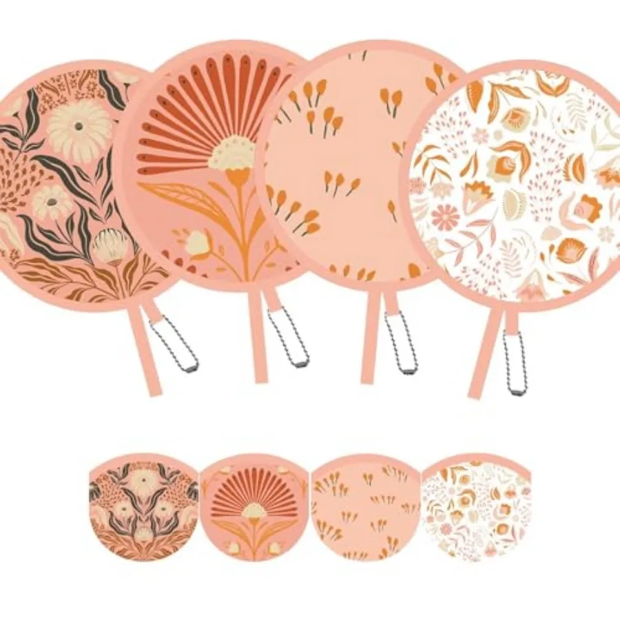 4 Pack Foldable Hand Fans, Round Handheld Cooling Fans for Weddings, Concerts, Travel, Events, Indoor and Outdoor Use
4 Pack Foldable Hand Fans, Round Handheld Cooling Fans for Weddings, Concerts, Travel, Events, Indoor and Outdoor Use