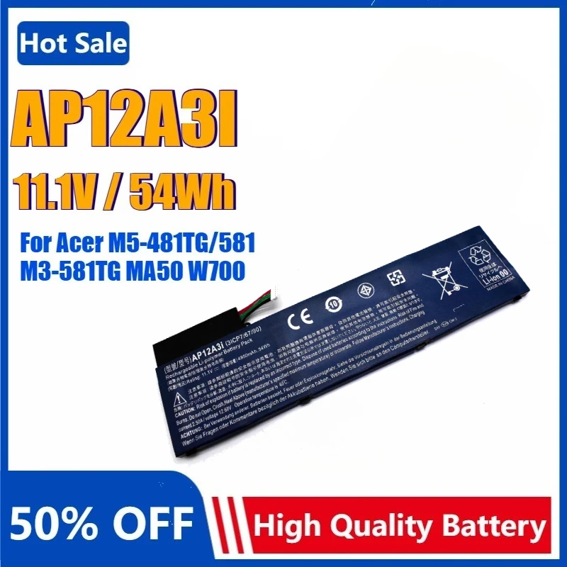 AP12A3I Аккумулятор для ноутбука Acer TravelMate P645-M P658-MG P645-SG P648-G3-M X483-6691 M5-481T M3-581TG MA50 W700 M5-581G AP12A4i
AP12A3I Аккумулятор для ноутбука Acer TravelMate P645-M P658-MG P645-SG P648-G3-M X483-6691 M5-481T M3-581TG MA50 W700 M5-581G AP12A4i