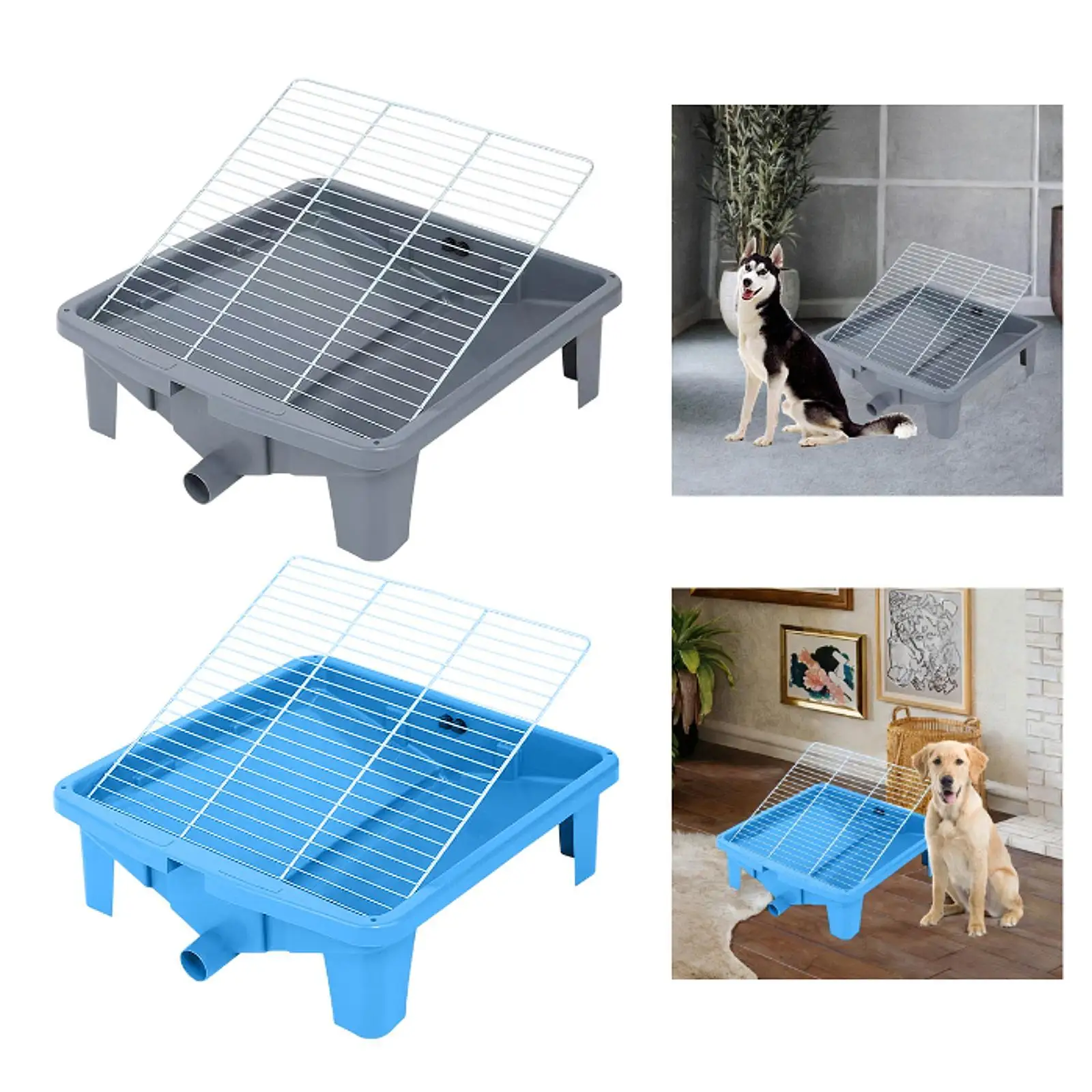 Dog Toilet Tray with Anti Slip Mats Detachable Dog Potty Pan for Indoor Outdoor Small and Medium Dogs Bunny Puppy Pets Supplies
Dog Toilet Tray with Anti Slip Mats Detachable Dog Potty Pan for Indoor Outdoor Small and Medium Dogs Bunny Puppy Pets Supplies