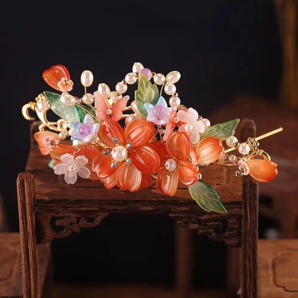 Tassel Chinese Style Hairpin Set Pearl Earring Hanfu Hair Stick Alloy Headwear Flower Hair Comb Girl Hair Accessories
Tassel Chinese Style Hairpin Set Pearl Earring Hanfu Hair Stick Alloy Headwear Flower Hair Comb Girl Hair Accessories