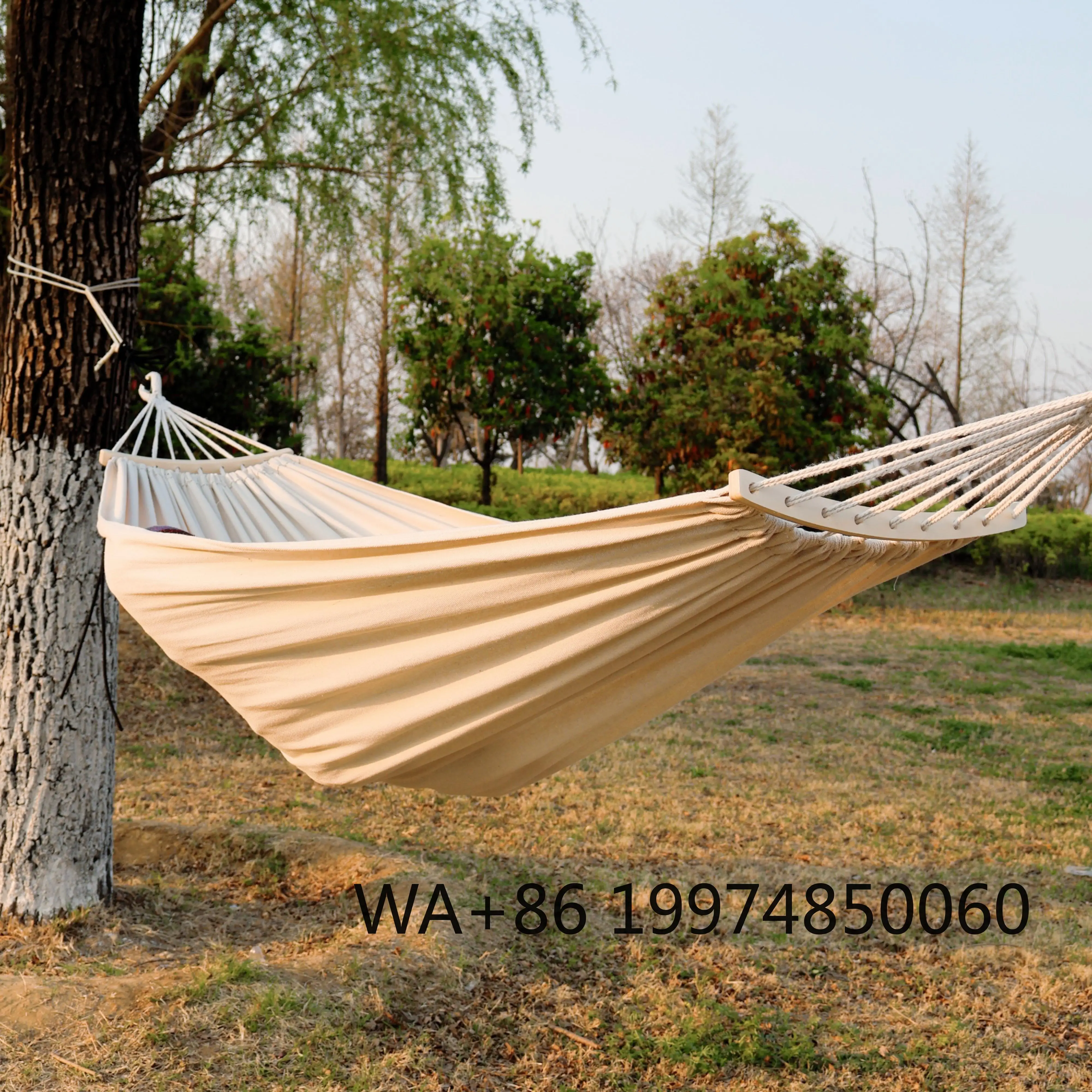 Wholesale Anti-Tip Double Canvas Hammock for Outdoor Camping and College Dormitory Durable Swing Chair for Camping and Hiking
Wholesale Anti-Tip Double Canvas Hammock for Outdoor Camping and College Dormitory Durable Swing Chair for Camping and Hiking