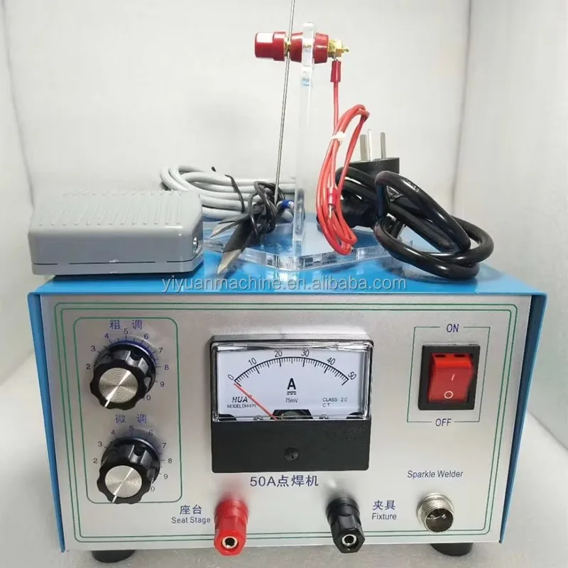 Portable TIG Jewelry Spot Welder Anti Oxidation Pulse Welding For Precious Metal Soldering Work
Portable TIG Jewelry Spot Welder Anti Oxidation Pulse Welding For Precious Metal Soldering Work