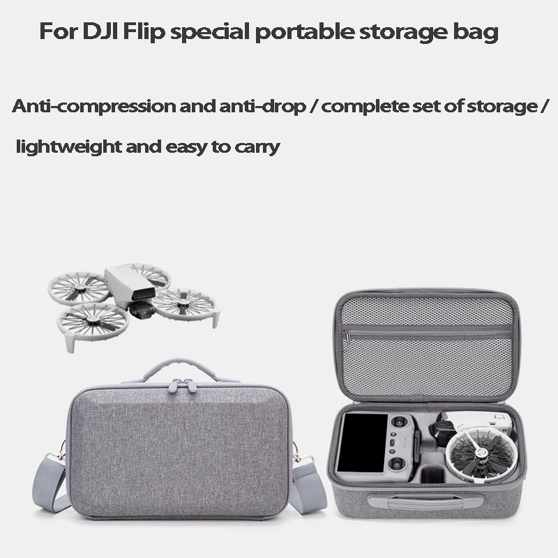 Portable Storage Shoulder Bag for DJI Flip Fly More Combo,Carrying Case with RC 2/N3 Remote Controller
Portable Storage Shoulder Bag for DJI Flip Fly More Combo,Carrying Case with RC 2/N3 Remote Controller