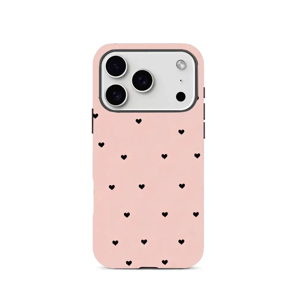 Black heart-shaped 2-in-1 phone case suitable for iPhone 17, 16, 15,14,13,12,11 Pro/Max/Plus shockproof and anti drop back cover
Black heart-shaped 2-in-1 phone case suitable for iPhone 17, 16, 15,14,13,12,11 Pro/Max/Plus shockproof and anti drop back cover