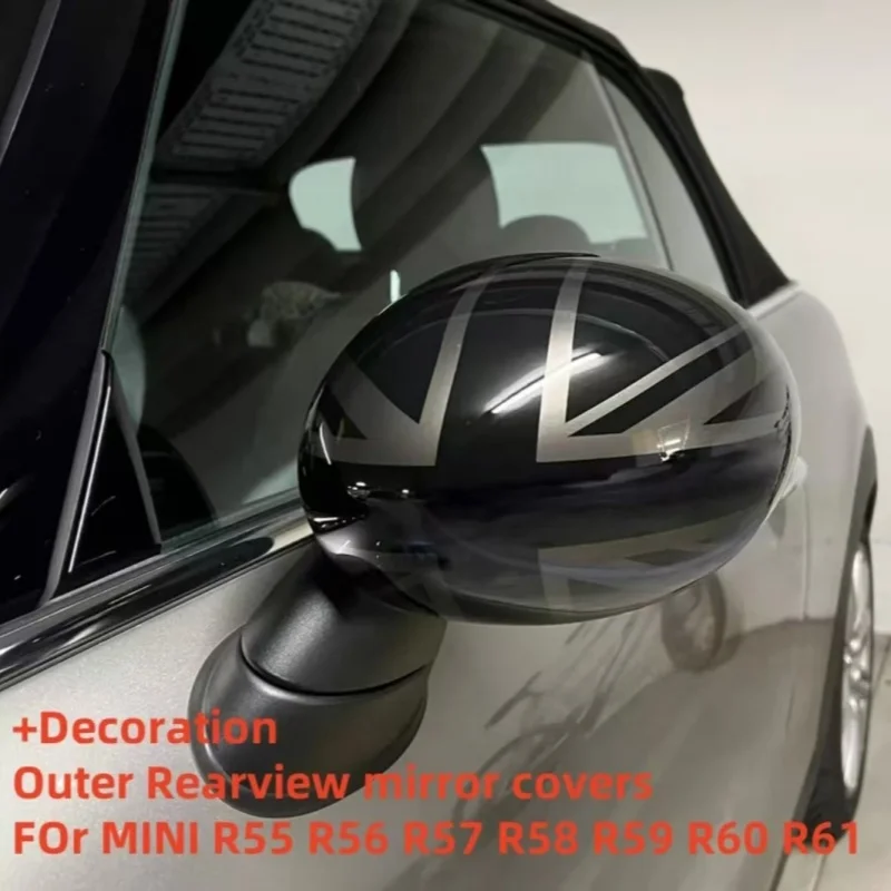 The Black Flag Rear View Mirror Covers For Mini Countryman Cooper S Clubman Paceman R55 R56 R57 R58 R59 R60 R61 Car-styling
The Black Flag Rear View Mirror Covers For Mini Countryman Cooper S Clubman Paceman R55 R56 R57 R58 R59 R60 R61 Car-styling