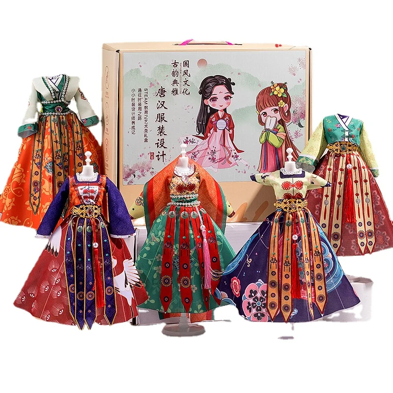 Hxl Children's Day Gift Girls' Clothing Design Diy Handmade Toys 10-Year-Old Puzzle
Hxl Children's Day Gift Girls' Clothing Design Diy Handmade Toys 10-Year-Old Puzzle