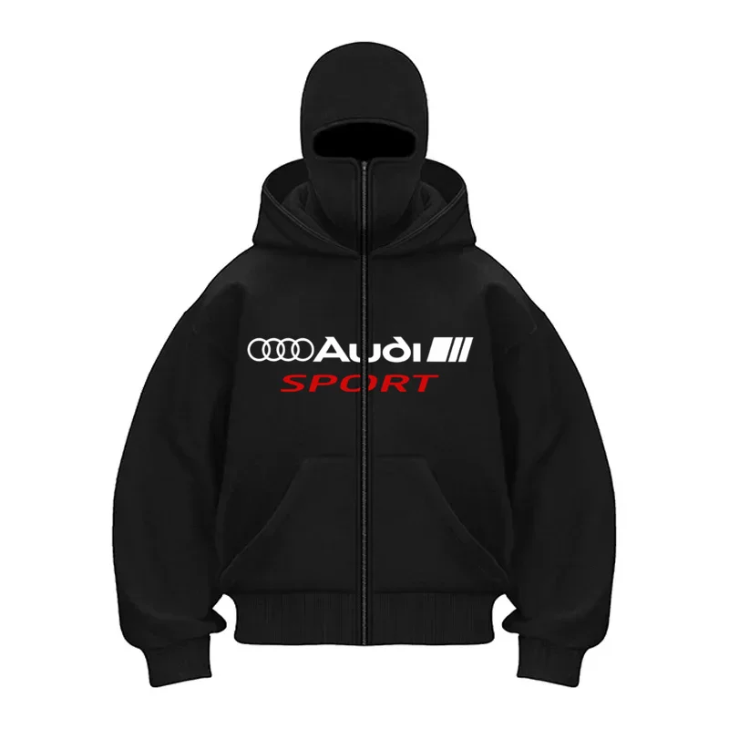 Audi brand hoodie, motorcycle hoodie, warm and windproof for autumn and winter, double-layer hat, casual and personalized design
Audi brand hoodie, motorcycle hoodie, warm and windproof for autumn and winter, double-layer hat, casual and personalized design