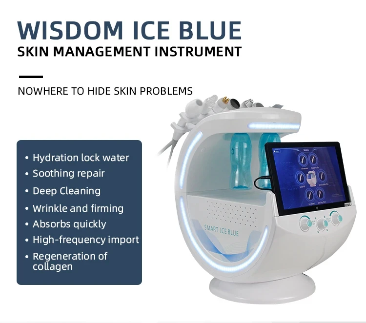 LESEN 7-in-1 Care Cryotherapy Advanced Oxygen Hydro dermabrasion Bubble Machine Professional Ultrasound Skin Deep Cleaning Machi
LESEN 7-in-1 Care Cryotherapy Advanced Oxygen Hydro dermabrasion Bubble Machine Professional Ultrasound Skin Deep Cleaning Machi