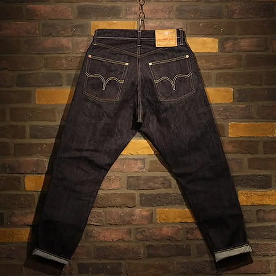 Deer skin vintage red-ear denim pants by Perros, 10th anniversary edition, washed blue
Deer skin vintage red-ear denim pants by Perros, 10th anniversary edition, washed blue