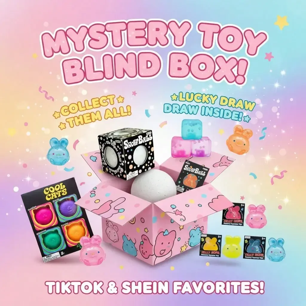 240+ Assorted Ocean Themed Squishy Blind Box, Sparkly Glitter Transparent Octopus Jellyfish Slow Rising Squeeze Toy, Soft Tactile Sensory Fidget Toy Stress Relief Collectible Gifts for Kids Adults
240+ Assorted Ocean Themed Squishy Blind Box, Sparkly Glitter Transparent Octopus Jellyfish Slow Rising Squeeze Toy, Soft Tactile Sensory Fidget Toy Stress Relief Collectible Gifts for Kids Adults