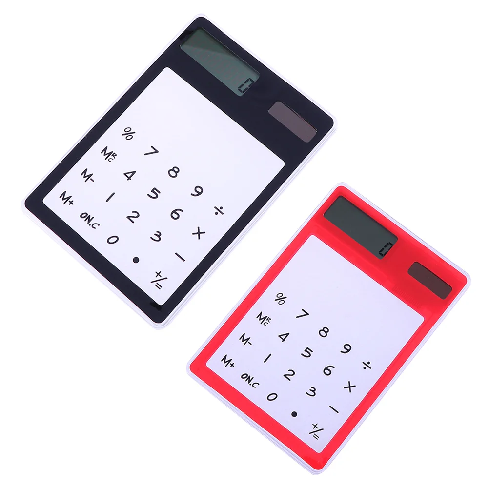 2 Pcs Kids Calculator Ultra-Thin Mini Small Students Calculating Tool Accounting Solar Energy Office
2 Pcs Kids Calculator Ultra-Thin Mini Small Students Calculating Tool Accounting Solar Energy Office