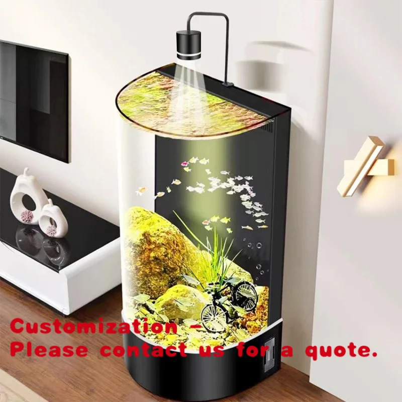 custom.European High Quality Semi-Circular Glass Goldfish Circular Cylindrical Home Aquarium Factory Direct
custom.European High Quality Semi-Circular Glass Goldfish Circular Cylindrical Home Aquarium Factory Direct