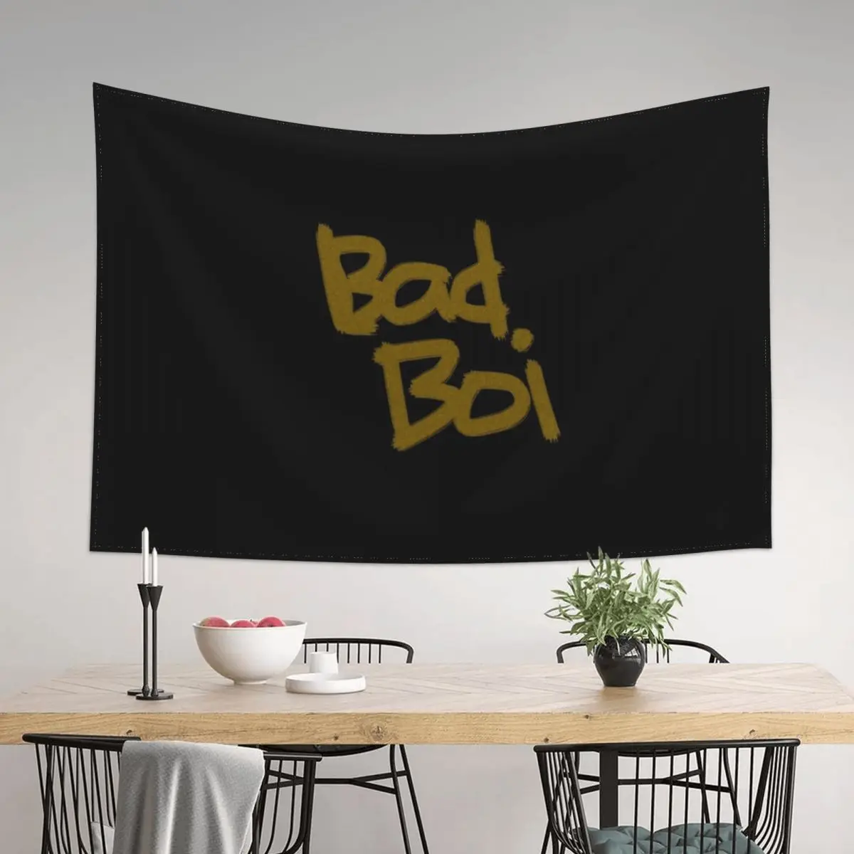 Bad Boi Freehand Text Tapestry Cute Room Decor Decoration Bedroom Christmas Decoration Tapestry
Bad Boi Freehand Text Tapestry Cute Room Decor Decoration Bedroom Christmas Decoration Tapestry