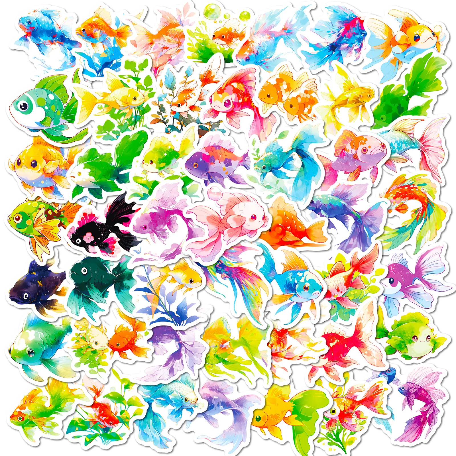 50Pcs Colorful Goldfish Series Stickers Suitcase Phone Case Water Bottle Waterproof Decoration Diy Sticker Packs
50Pcs Colorful Goldfish Series Stickers Suitcase Phone Case Water Bottle Waterproof Decoration Diy Sticker Packs