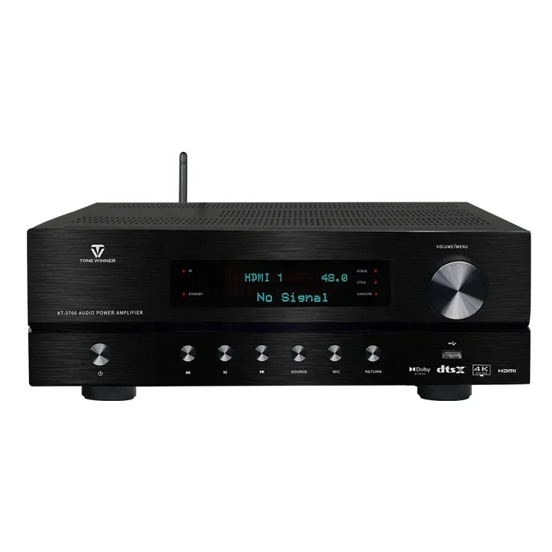 202625Tonewinner manufacturer 2023 NEW AT-2700 5.1.2 channels Dolby atmos 4K cheap lower price audio power receiver amplifi
202625Tonewinner manufacturer 2023 NEW AT-2700 5.1.2 channels Dolby atmos 4K cheap lower price audio power receiver amplifi