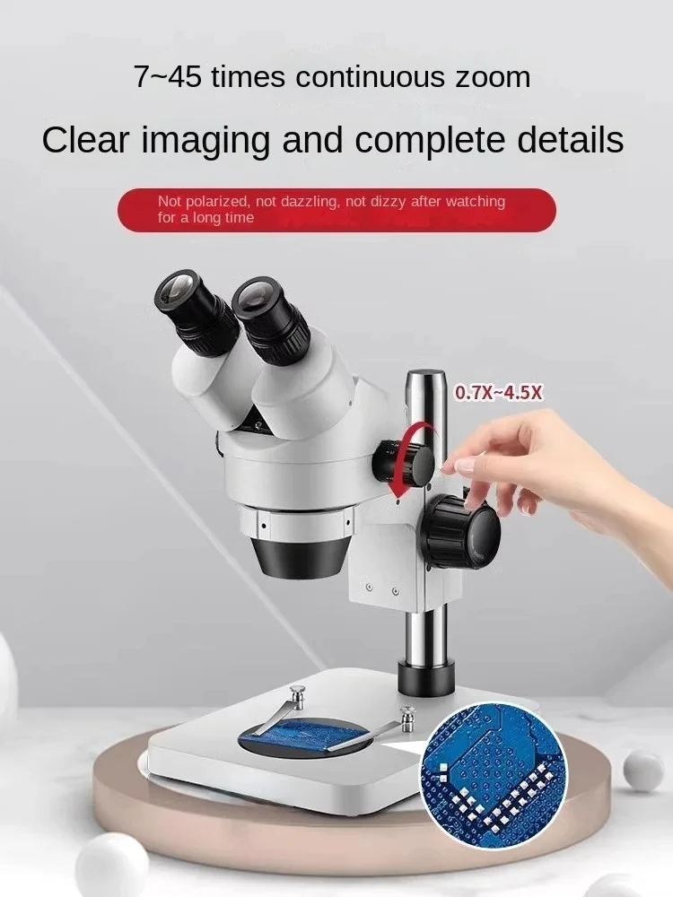 Stereo Microscope Mobile Phone Maintenance High Definition 7-90 Times
Stereo Microscope Mobile Phone Maintenance High Definition 7-90 Times